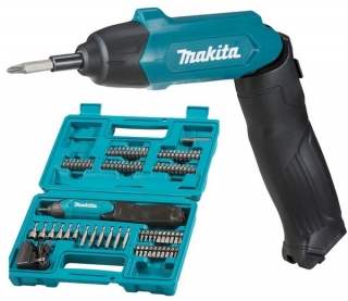 Makita DF001DW aku šroubovák s příslušenstvím